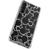 Disney Mickey Mouse Logo Pattern Galaxy S24 FE Clear Case
